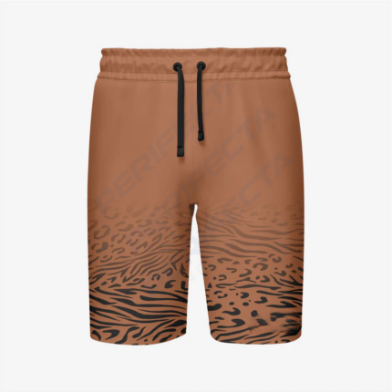 Custom Wrestling Regular Shorts in Gray/Beige