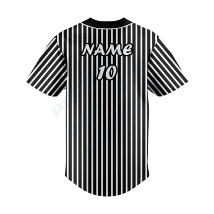 Alternative view of Custom full button baseball jersey Art No.88