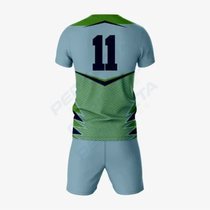 Alternative view of Premium Custom Cadet Grey Volleyball Uniform Set