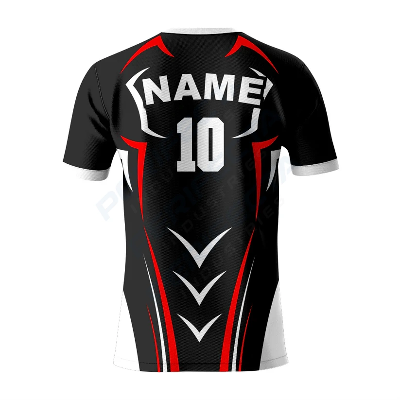 Personalized Black Baseball Crew Neck Jersey - Image 2