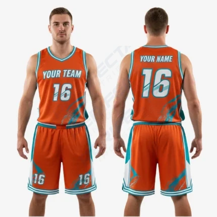 Custom BasketBall Uniform Art No.124