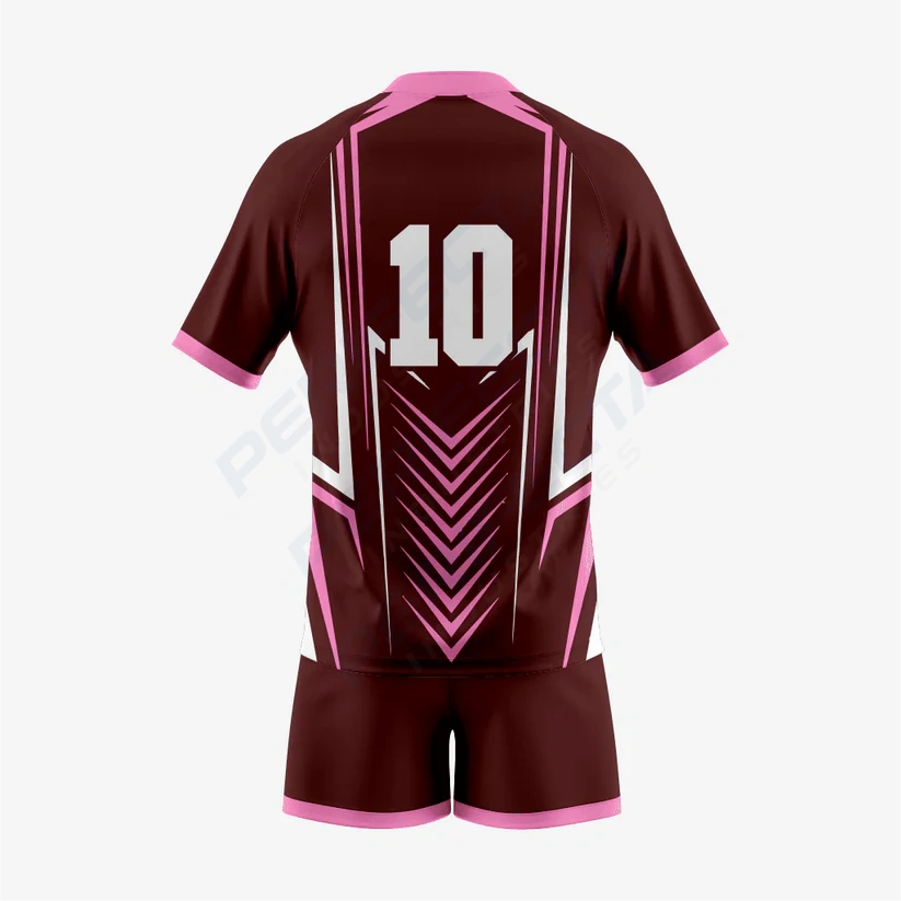 Custom Dark Sienna Rugby Gear for Your Team - Image 2