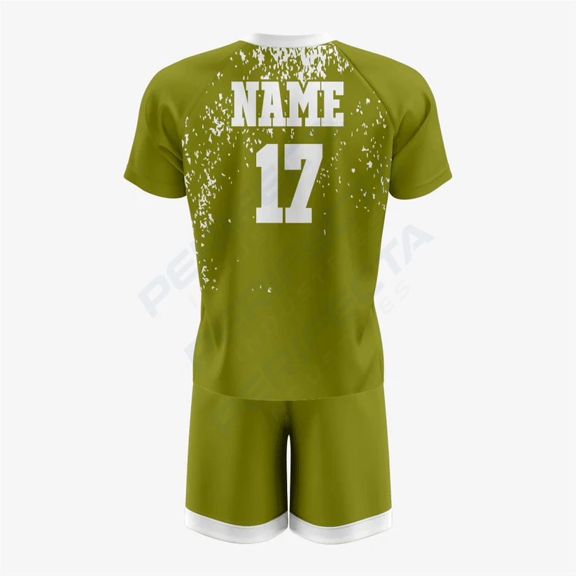 Personalized Apple Green Lacrosse Uniform – Pro Fit - Image 2