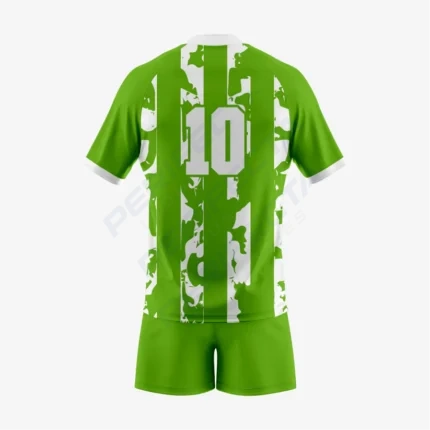 Alternative view of Custom Fit Green Rugby Uniform for Teams