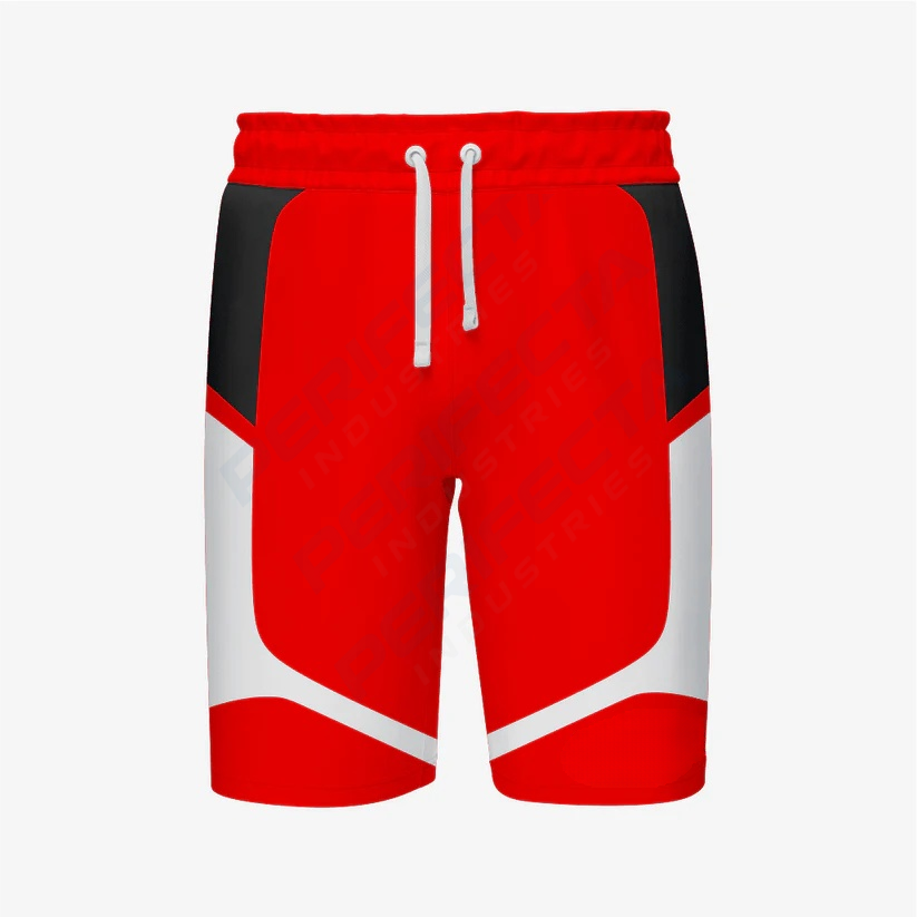 Custom Wrestling Regular Shorts in Red/White