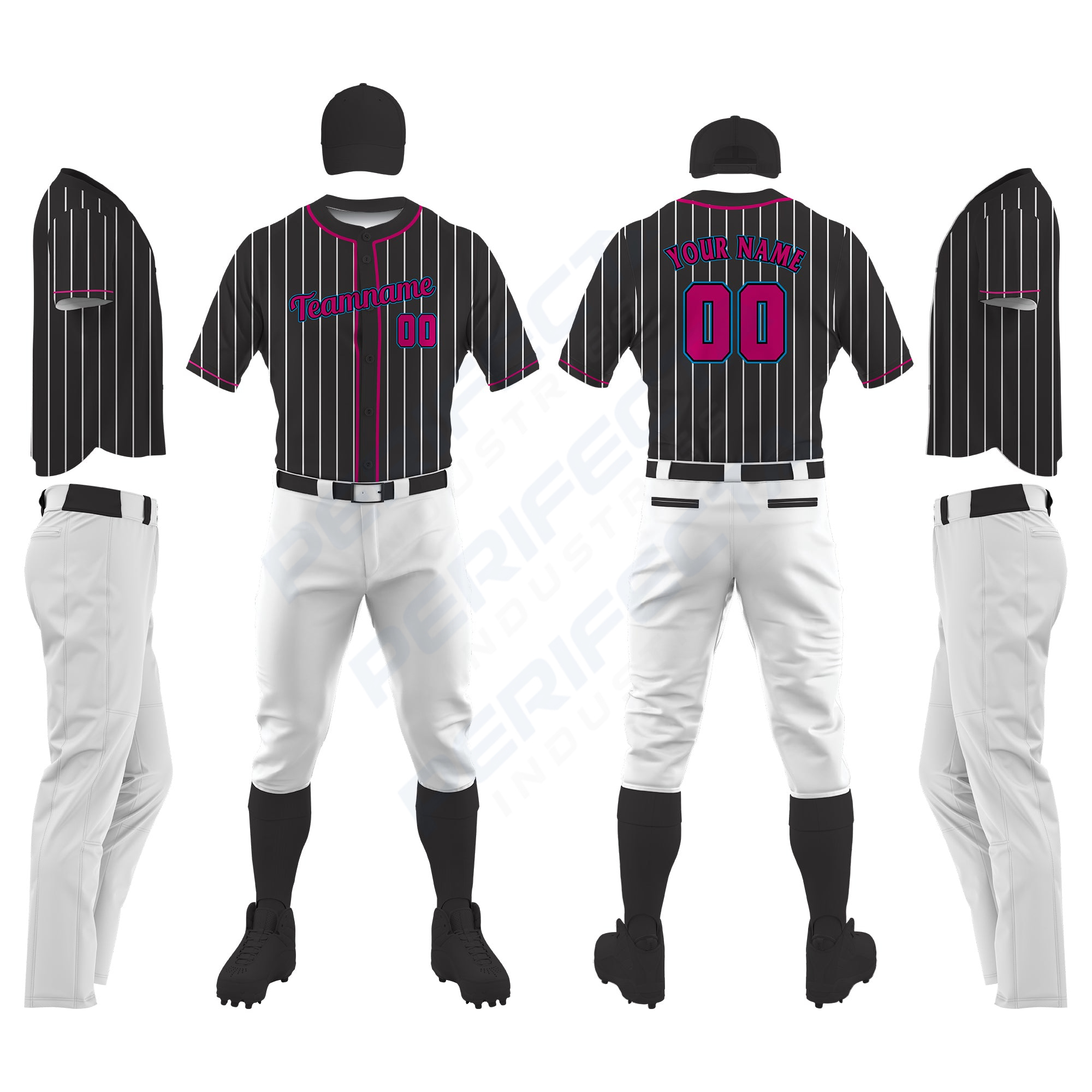 Custom Baseball Uniform Art No.96