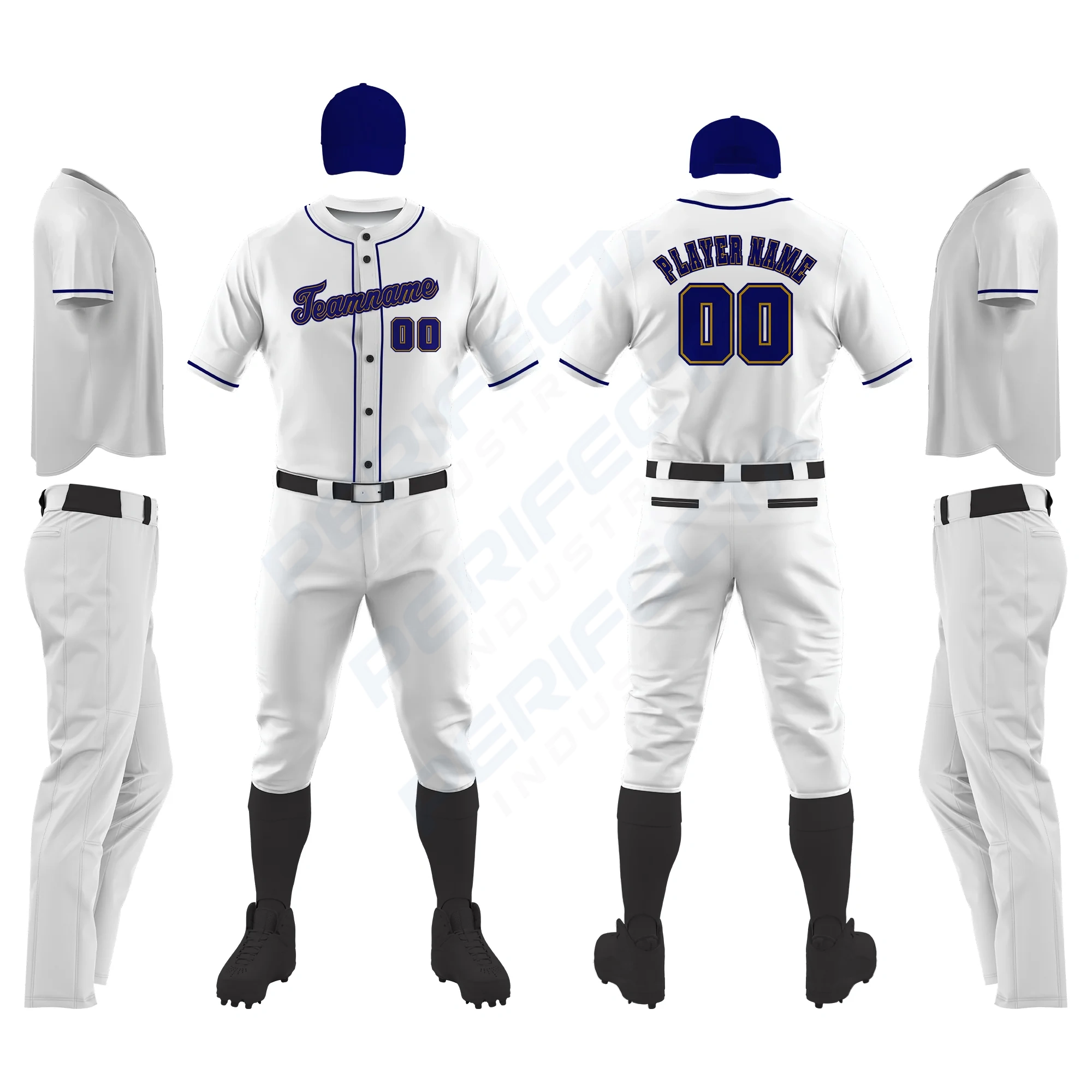 Custom Baseball Uniform Art No.93