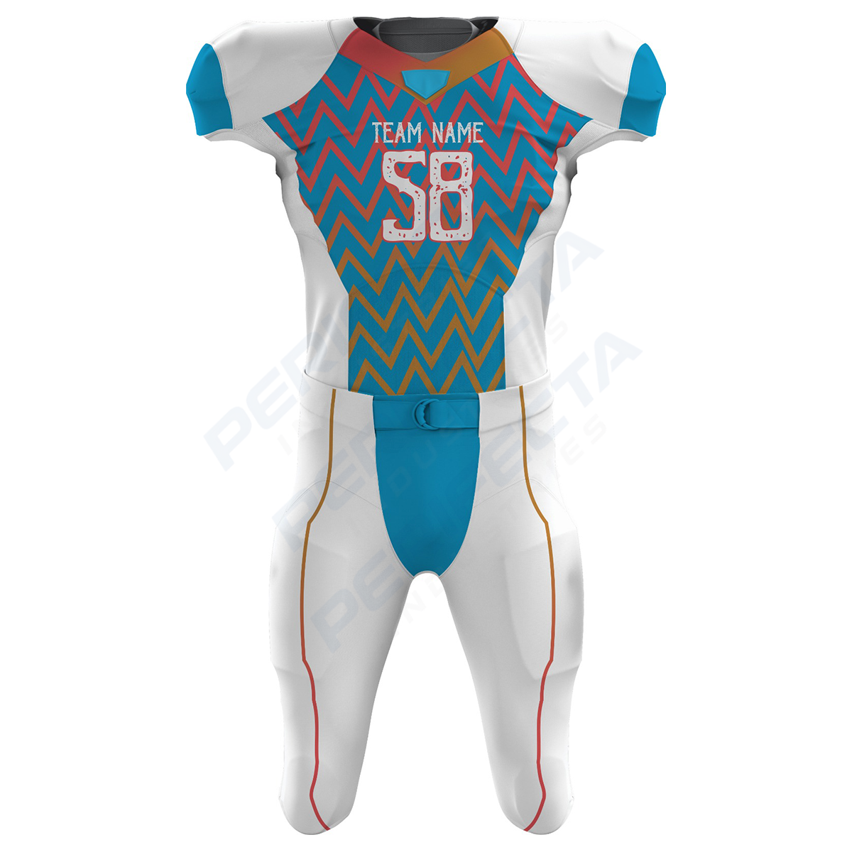 American Football Uniform Art No.54