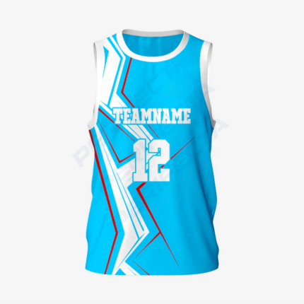 Men's Personalized Sky/Blue Lacrosse Pinnie