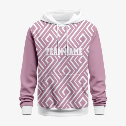 Personalized Wrestling Hoodie in Pastel Purple