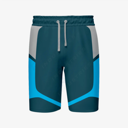 Custom Wrestling Regular Shorts in Bondi Blue