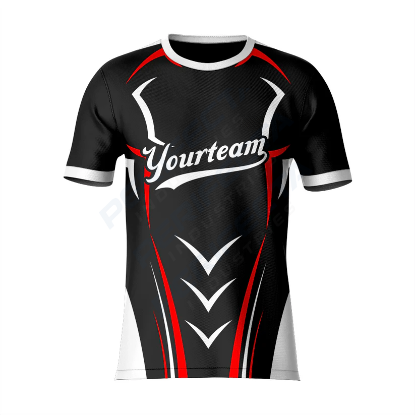 Personalized Black Baseball Crew Neck Jersey