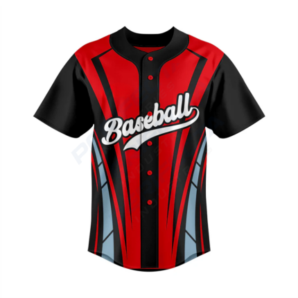 Custom full button baseball jersey Art No.89