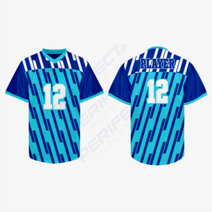 Blue Custom Football Practice Jersey – Men & Women