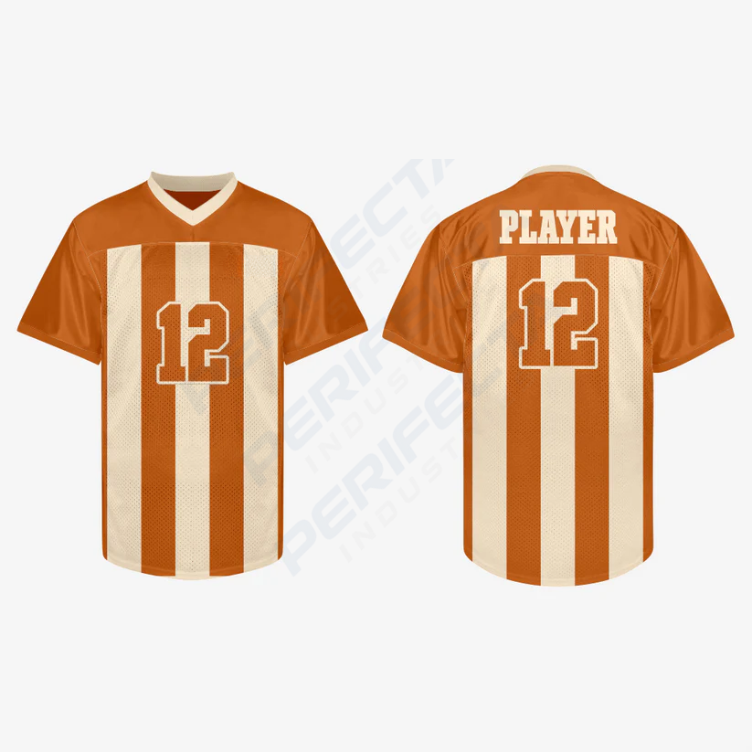 Customized Bronze Football Practice Jersey – Men & Women
