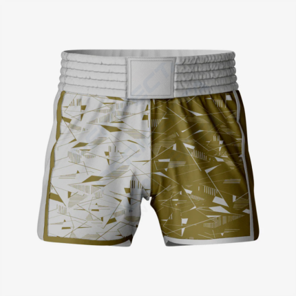 Custom Wrestling Fighting Shorts in Army Green