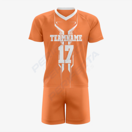Personalized Orange Lacrosse Uniform – Pro Fit