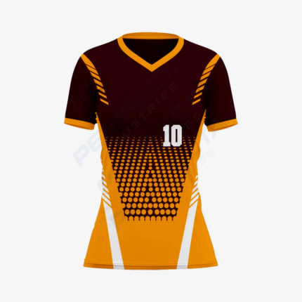 Custom Bronze/Brown Softball V-Neck Jersey for Men/Women