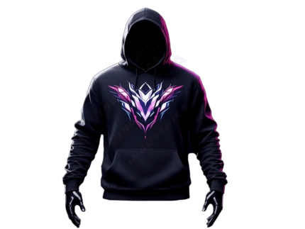 Alternative view of Custom Elite Gamer Hoodie