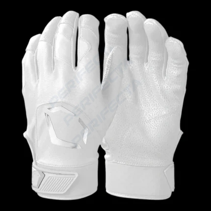 Evo Shield Standout Batting Gloves White Gray