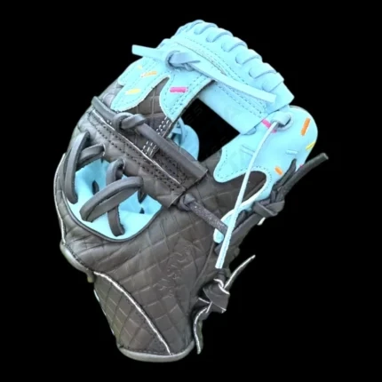 Alternative view of CUSTOM Youth Ice Cream Series Baby Blue Black 11.5” Baseball Glove