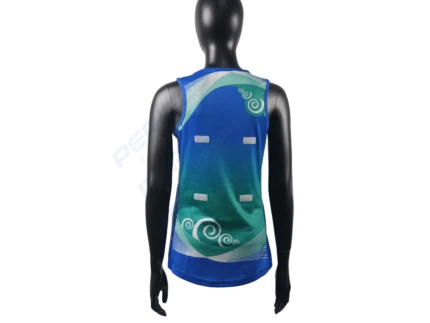 Alternative view of Custom Women’s Netball Singlet with Velcro